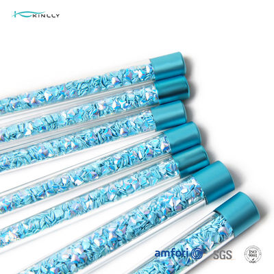 Glitter Synthetic Hair 6pcs برس پلاستیکی آرایش