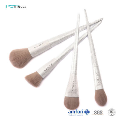 9pcs Makeup Brush Gift Set Plastic Handle Design Package قابل قبول است