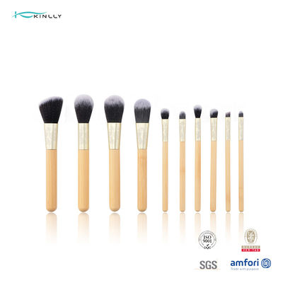 OEM Professional 10Pcs Synthetic Makeup Brush انواع سفارشی را تنظیم می کند