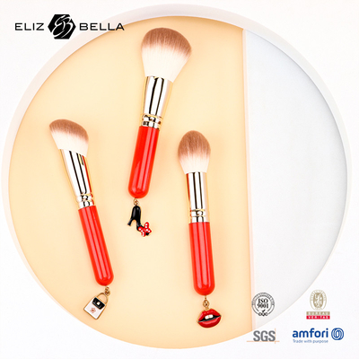 3pcs چوبی دستگیره ضروری آرایش برش مجموعه مصنوعی ابزار آرایش مو OEM ODM