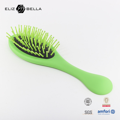 لوگو سفارشی طراحی جدید 100٪ Maze Biodegradable Curved Vented Hair Brush Detangling Hair Brush برای زنان موهای پیچ و تاب