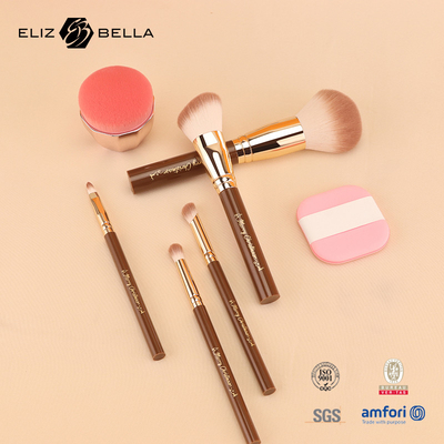 مجموعه برش آرایش مسافرتی استفاده شده با BLUSHER، CONCEALER، مداد ابرو، Eyeliner، سفارشات OEM / ODM خوش آمدید