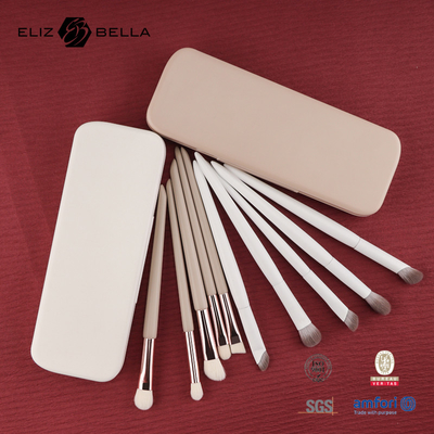 Mini Travel Makeup Brush Set 5PCS برش های آرایشی گیاهخوار و بدون ظلم برای صورت و چشم